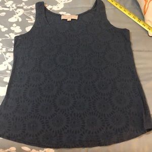 Loft floral tank top